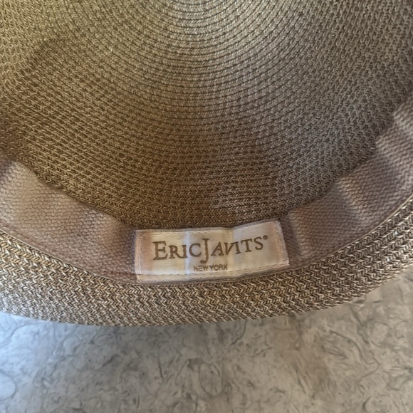 Eric Javits New York 🔥Women's Tan Sun Hat - Picture 9 of 10